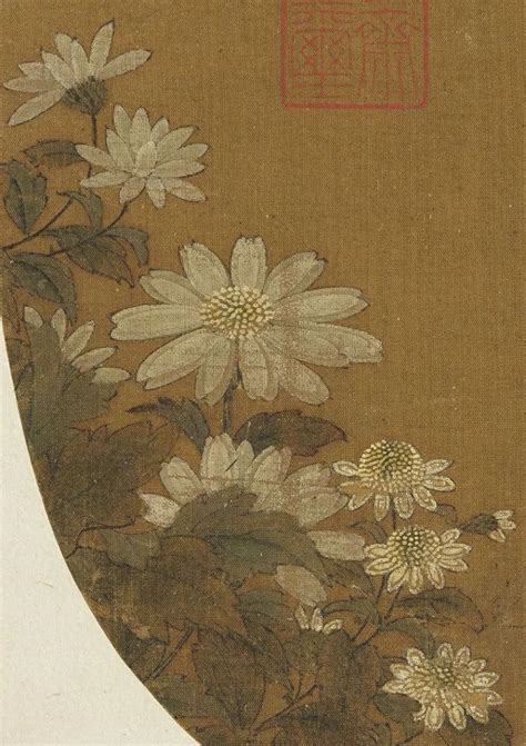 国画菊花|「一分钟艺术赏」秋风起，中国古代名画中菊花的隐逸之美